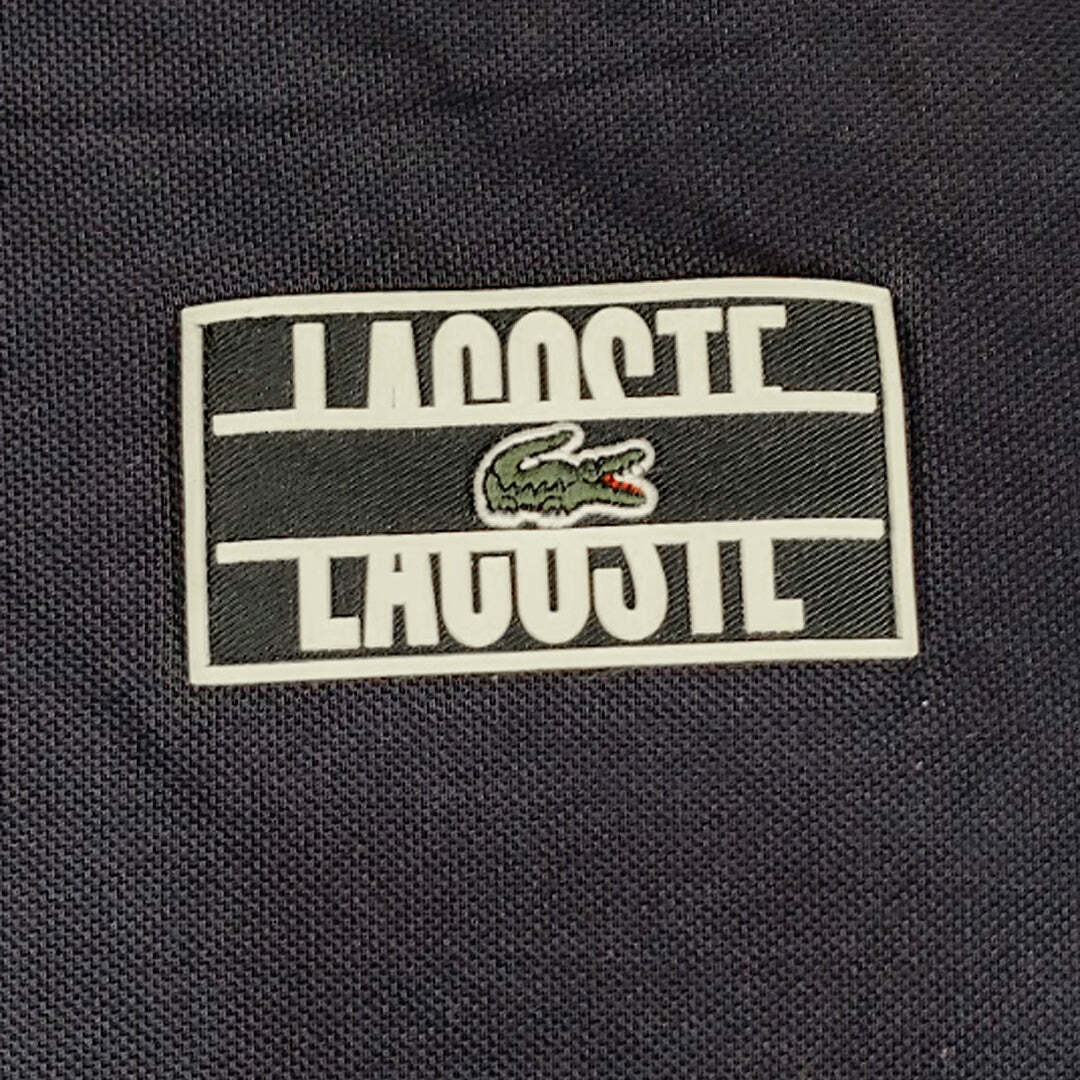 Lacoste L!VE Navy Graphic Polo Shirt Men's XXL Cotton PH1434