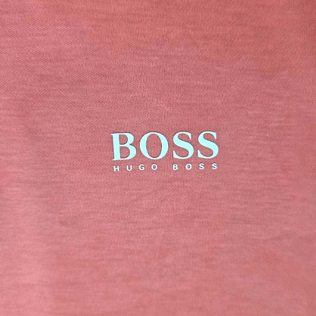 BOSS Hugo Boss Luxury Cotton Slim Fit Coral Pink Polo Shirt XXXL