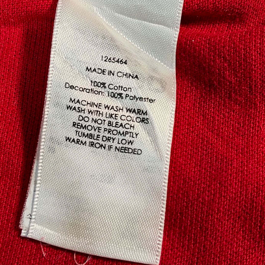 Polo Ralph Lauren Big Pony Russia Track & Field Custom Fit Polo Shirt Red Size S