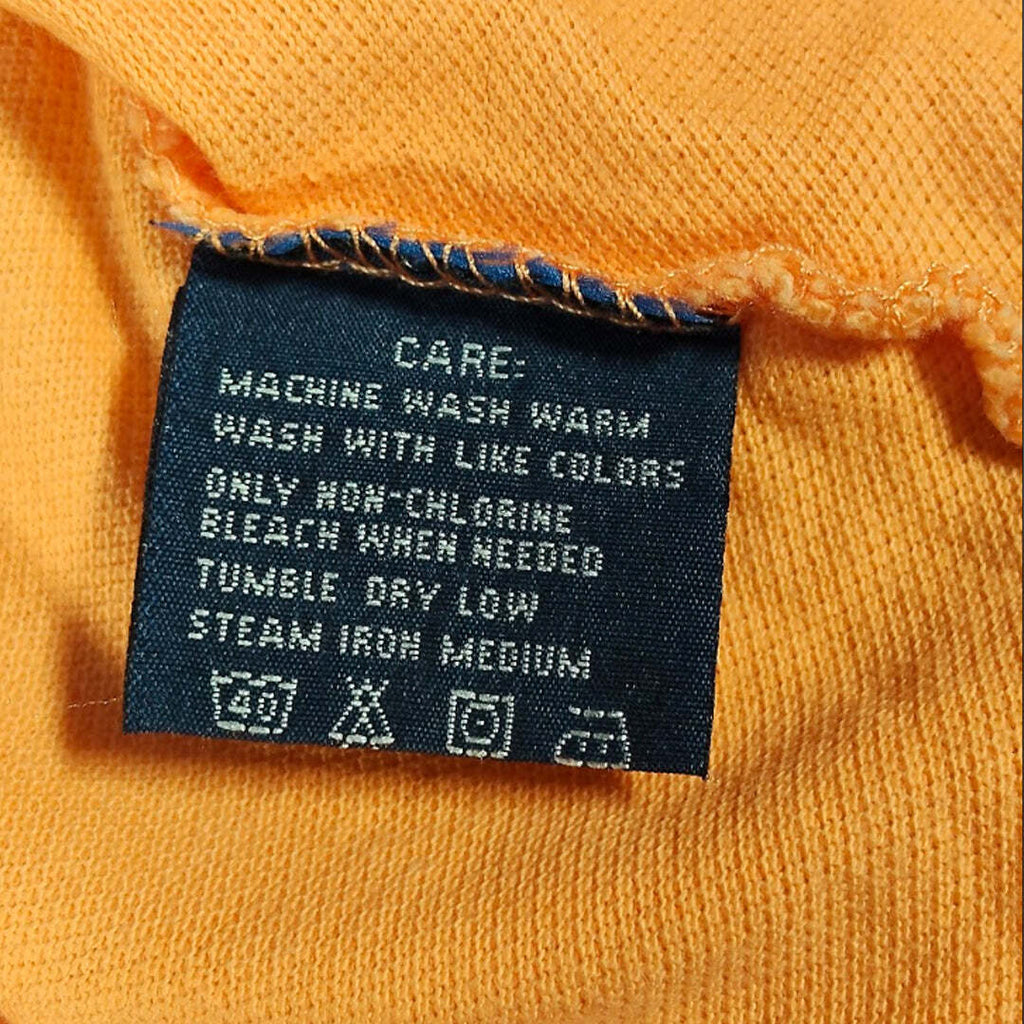 Polo Ralph Lauren Women's The Skinny Polo Big Pony Orange Polo Shirt Size L