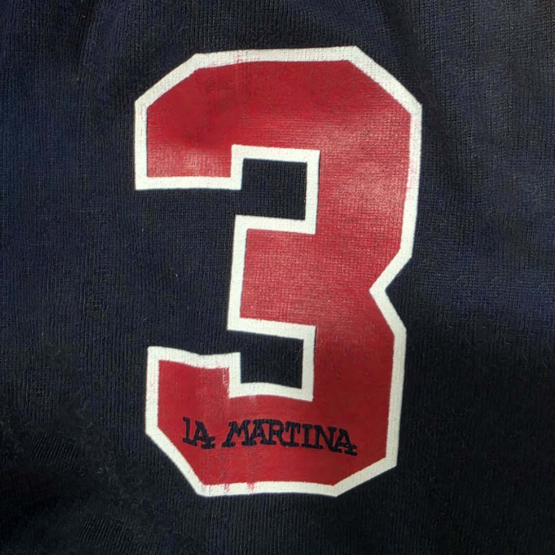 La Martina USA Polo Team Rugby Shirt Navy Long Sleeve World Polo Size S