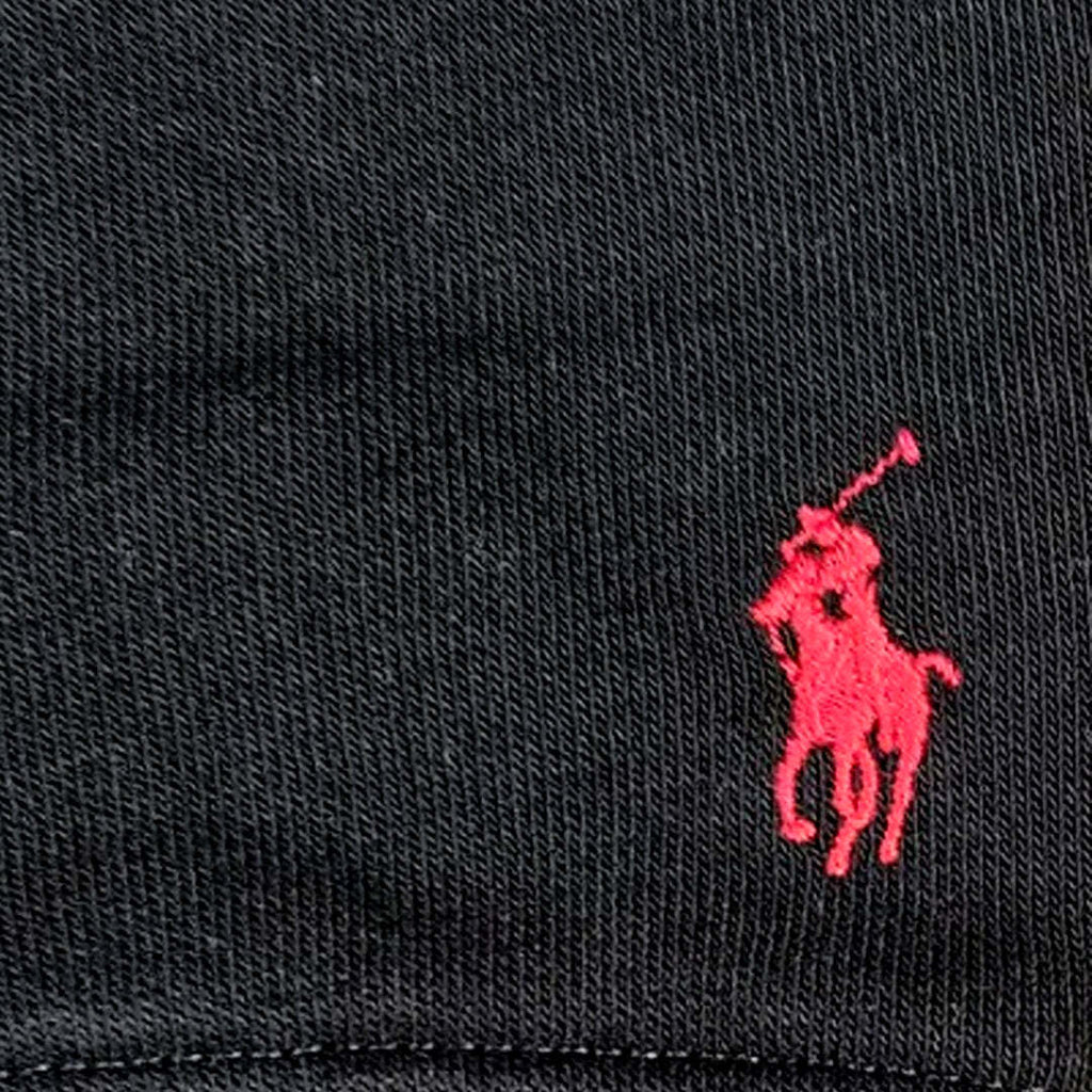 Polo Ralph Lauren Boys Black Buffalo Plaid Big Pony Hoodie Sweatshirt Size S (8)