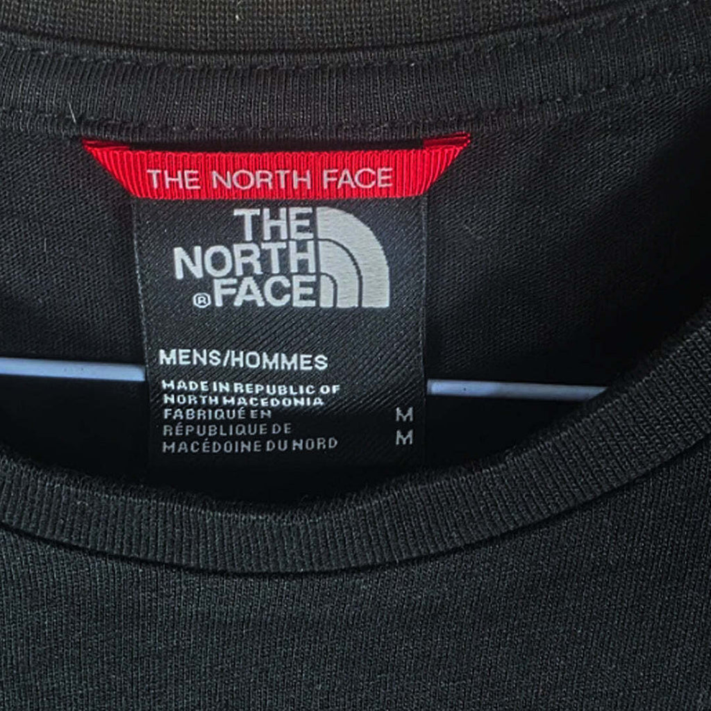 The North Face Long Sleeve Logo T-Shirt Black Medium Unisex