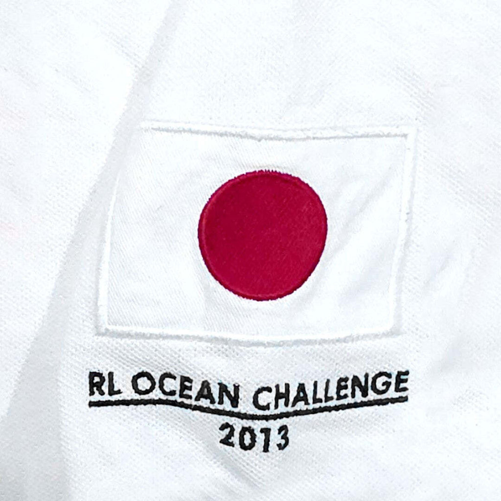 Polo Ralph Lauren Japan # 6 Big Pony Custom Fit Polo Shirt White Red