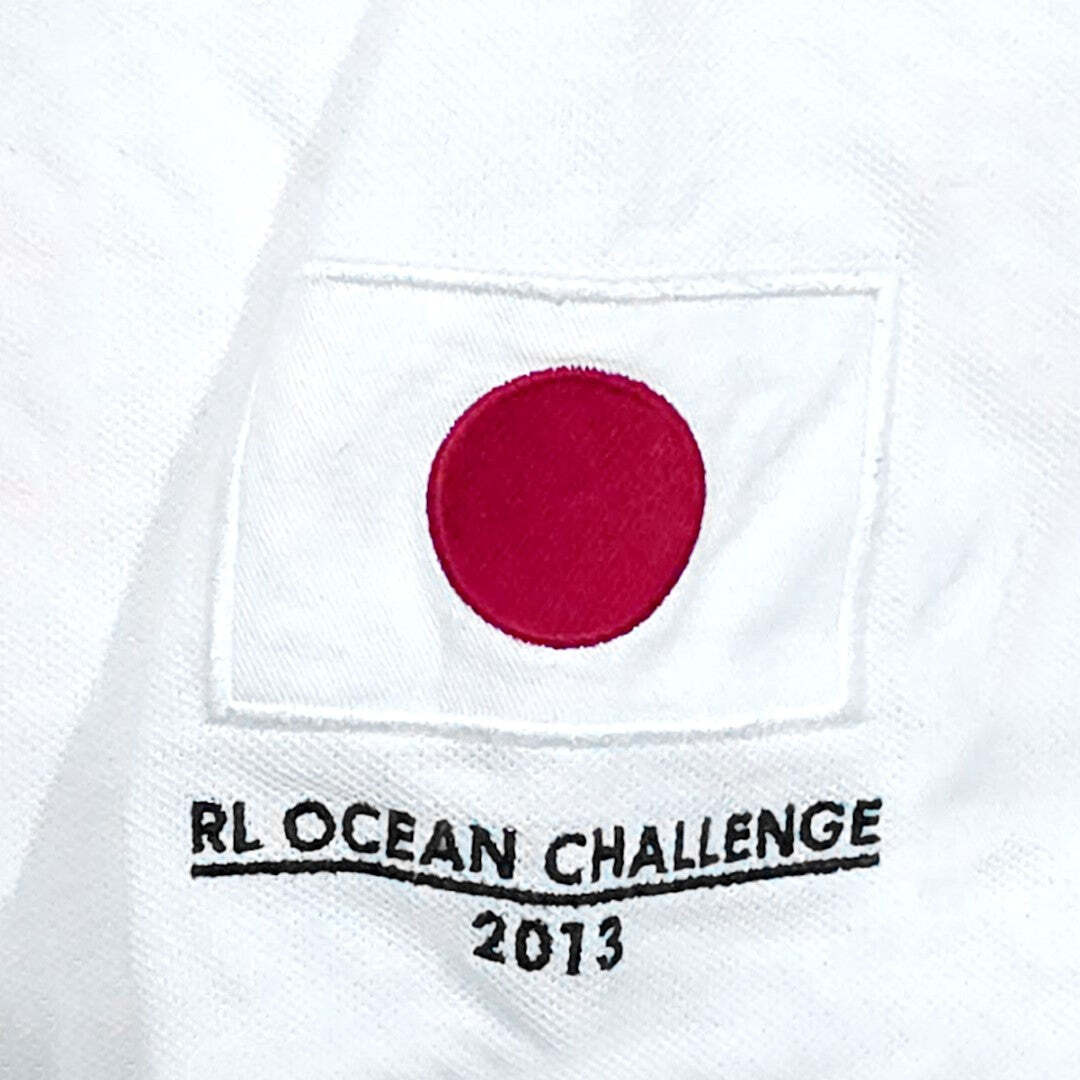 Polo Ralph Lauren Japan # 6 Big Pony Custom Fit Polo Shirt White Red
